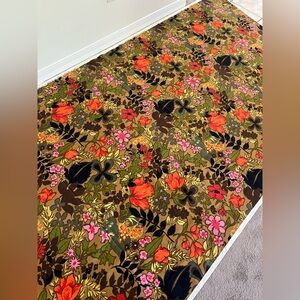 Vintage floral fabric